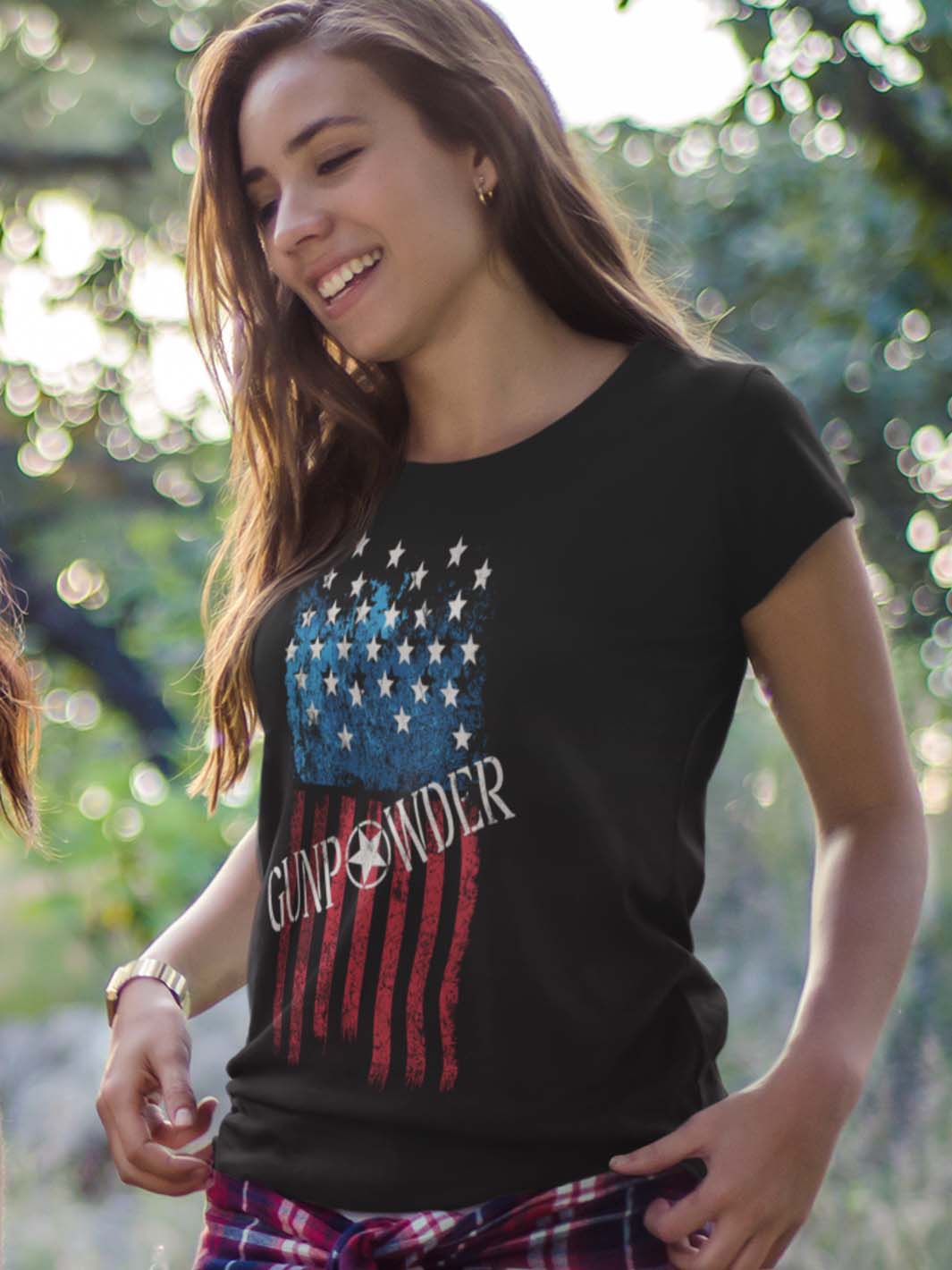 Gunpowder Original Patriotic Flag T-Shirt