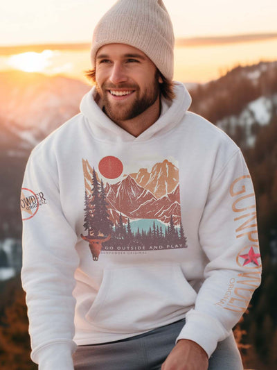 Gunpowder Original Go Outside and Play Mountain Hoodie