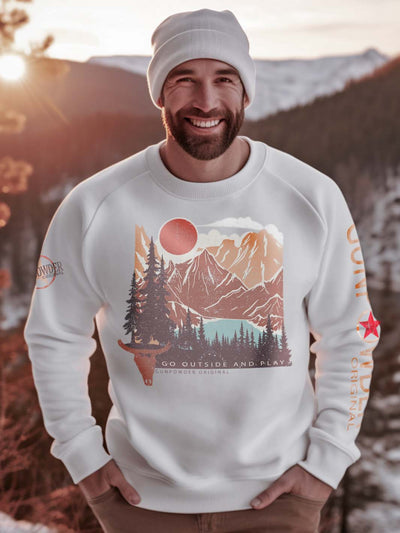 Gunpowder Original Go Outside and Play Mountain Sweatshirt